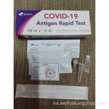 Kit de prueba de autoevaluación de antígeno Covid-19